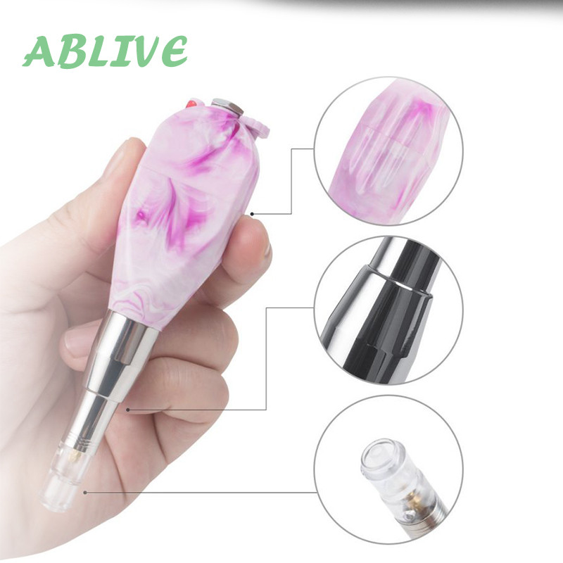 Mesin Ombre Sulam Alis Alat Sulam Alis Bibir Wireless Mesin Tattoo Wireless Powder Tattoo Alis Bibir