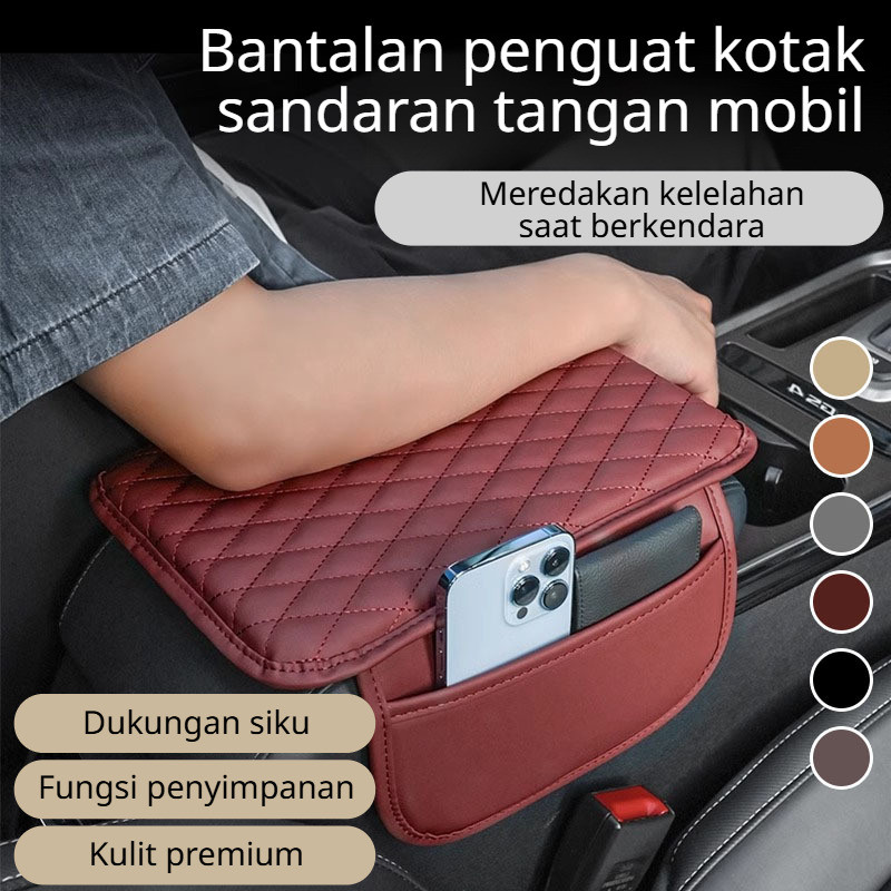 Nyaman Dan Praktis/Peninggi Armrest Mobil | Dengan Penyimpanan | Peninggi Armrest Mobil Untuk Kenyam