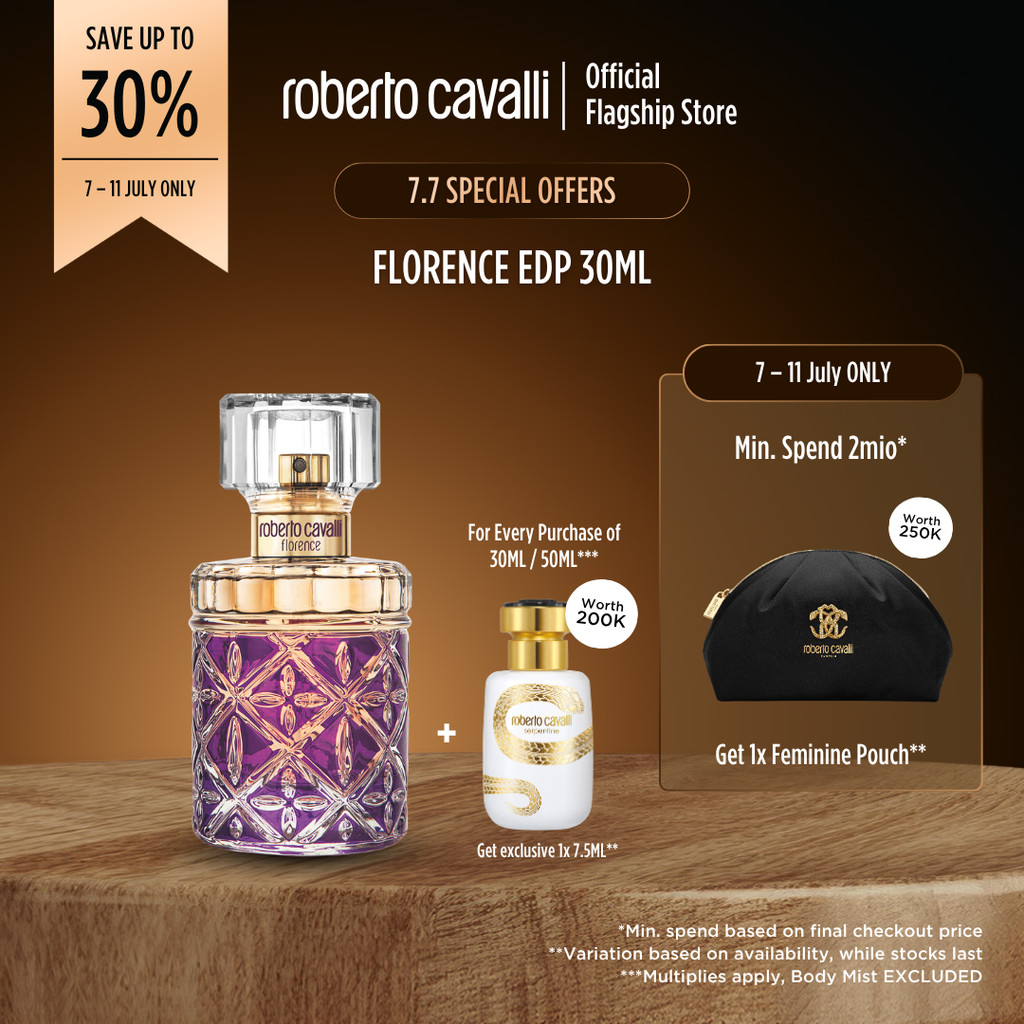 Roberto Cavalli Florence EDP 30ml - Parfum Wanita