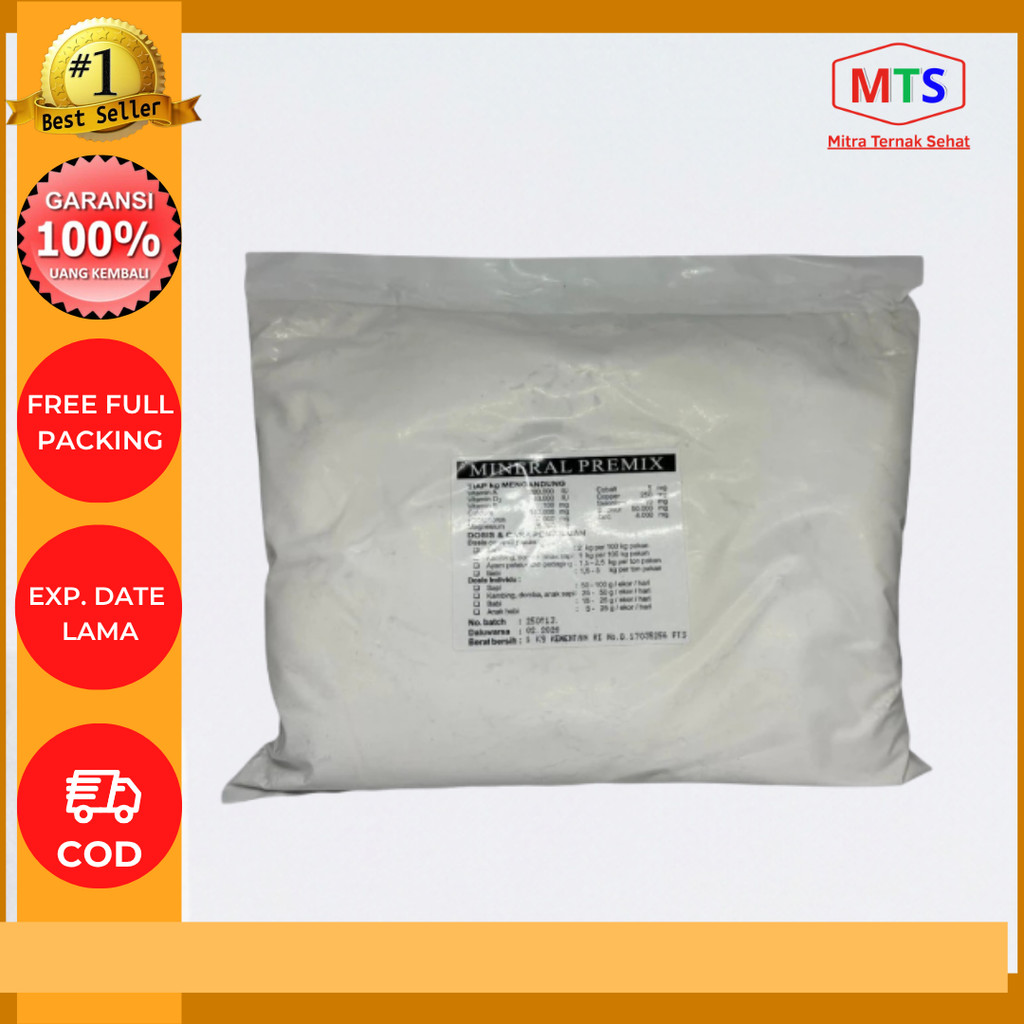 Mineral Premix Untuk Ternak TMC 1Kg