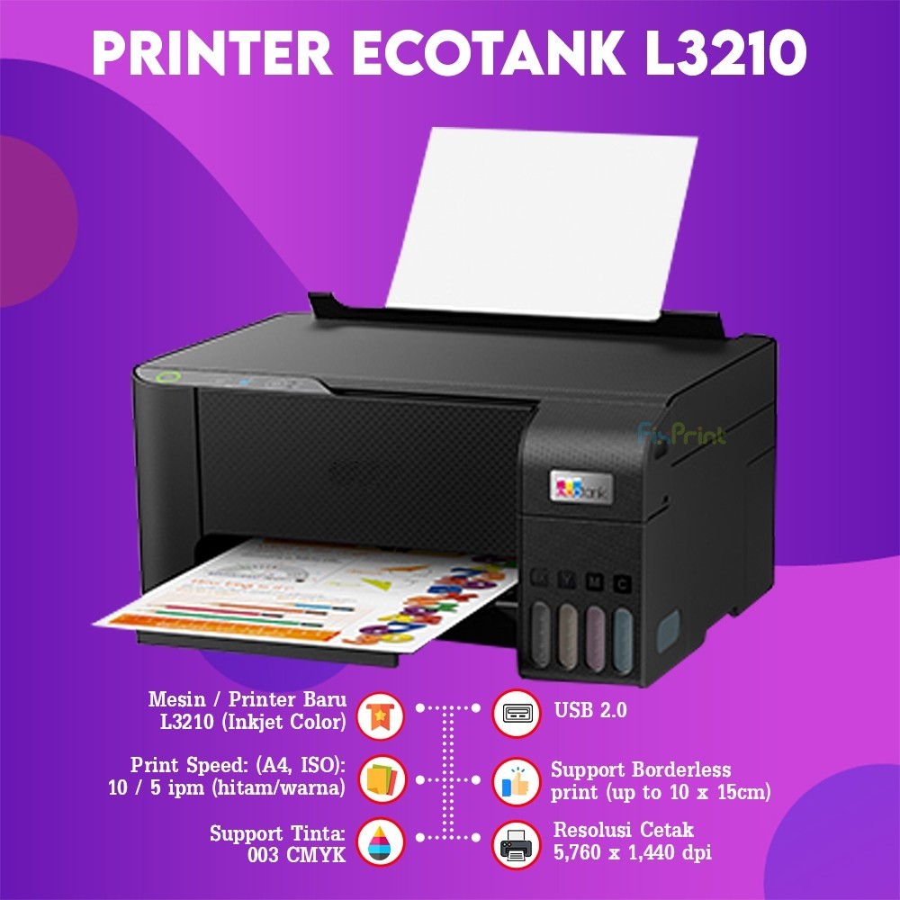 FixPrint Printer Epson L3210 L3211 All In One Wireless Epson LX-310  / LQ-310 Dot Matrix Bergaransi 