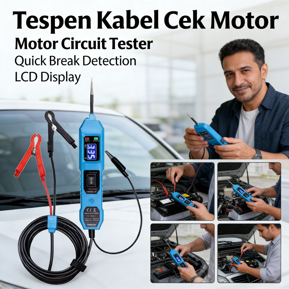 cek putus listrik mobil kabel tes tespen Tester Kelistrikan tespen tespen