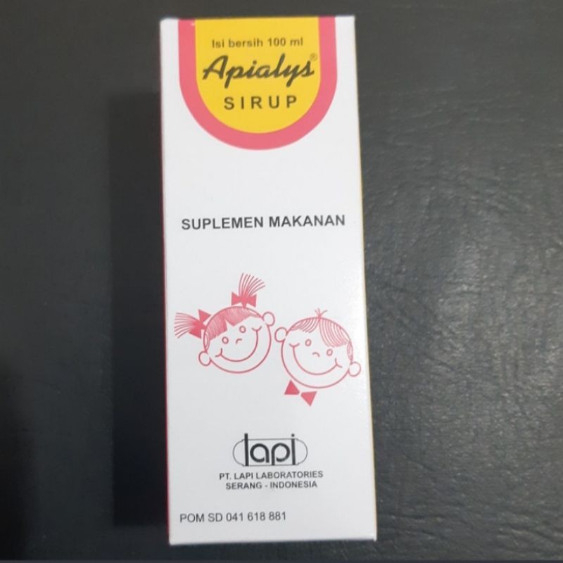 [TERLARIS] Apialys Sirup Suplemen Vitamin Untuk Anak