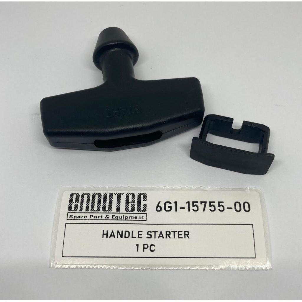 HANDLE STARTER 6G1-15755-00 15PK SPAPEPART MESIN TEMPEL OUTBOARD