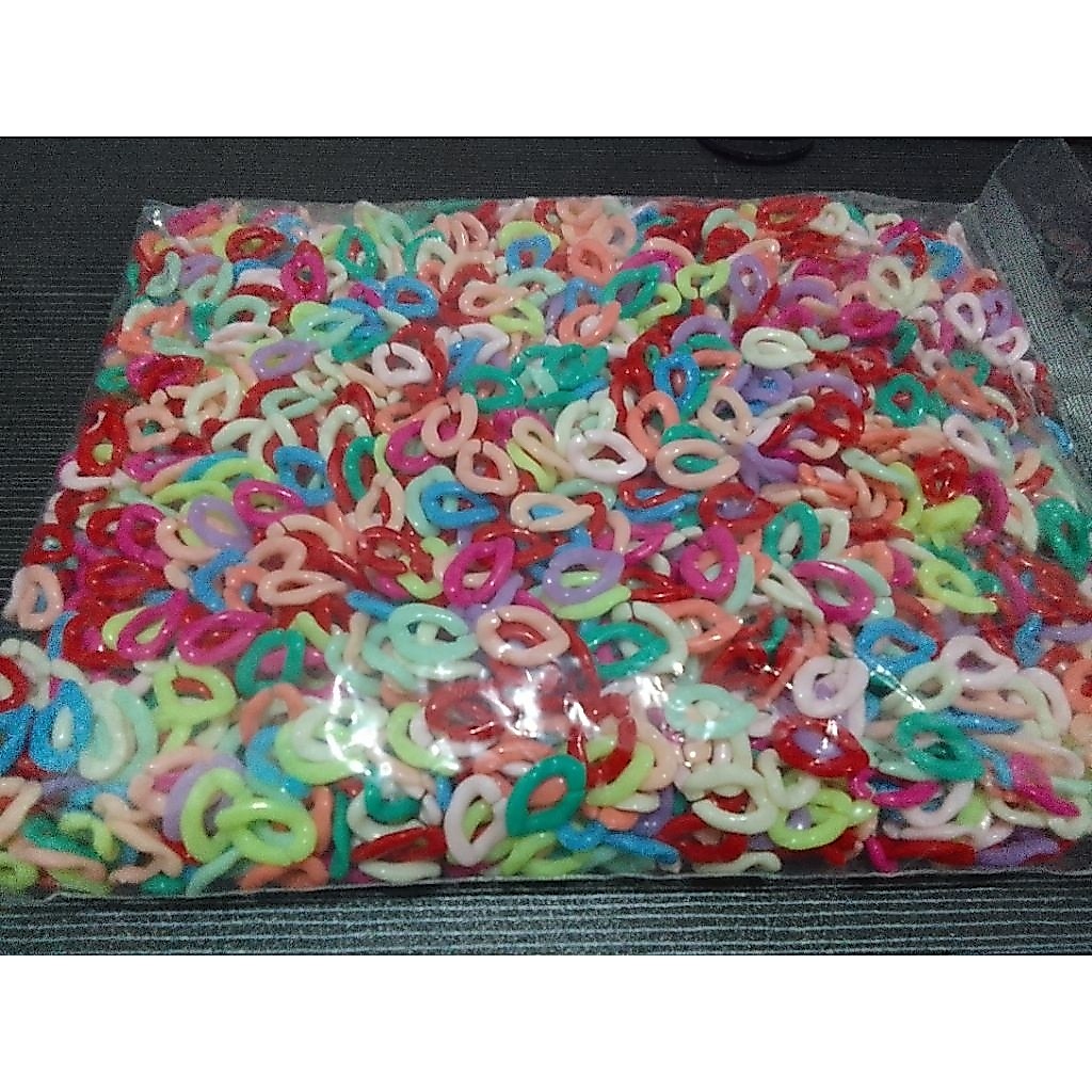Rantai Plastik Rantai Mote 1 pon