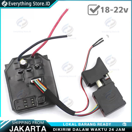 Modul Switch Impact JLD Saklar Tombol Kunci Impact Wrench Brushless Sparepart Alat Bor Impact