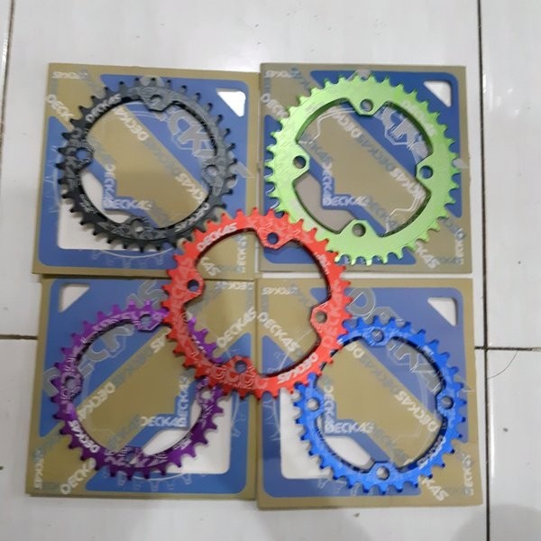 Chainring Deckas SYMETRIC BCD 96 SIMETRI Narrow Wide Chainwheel Round Bcd96 SYMETRICAL SYMETRI