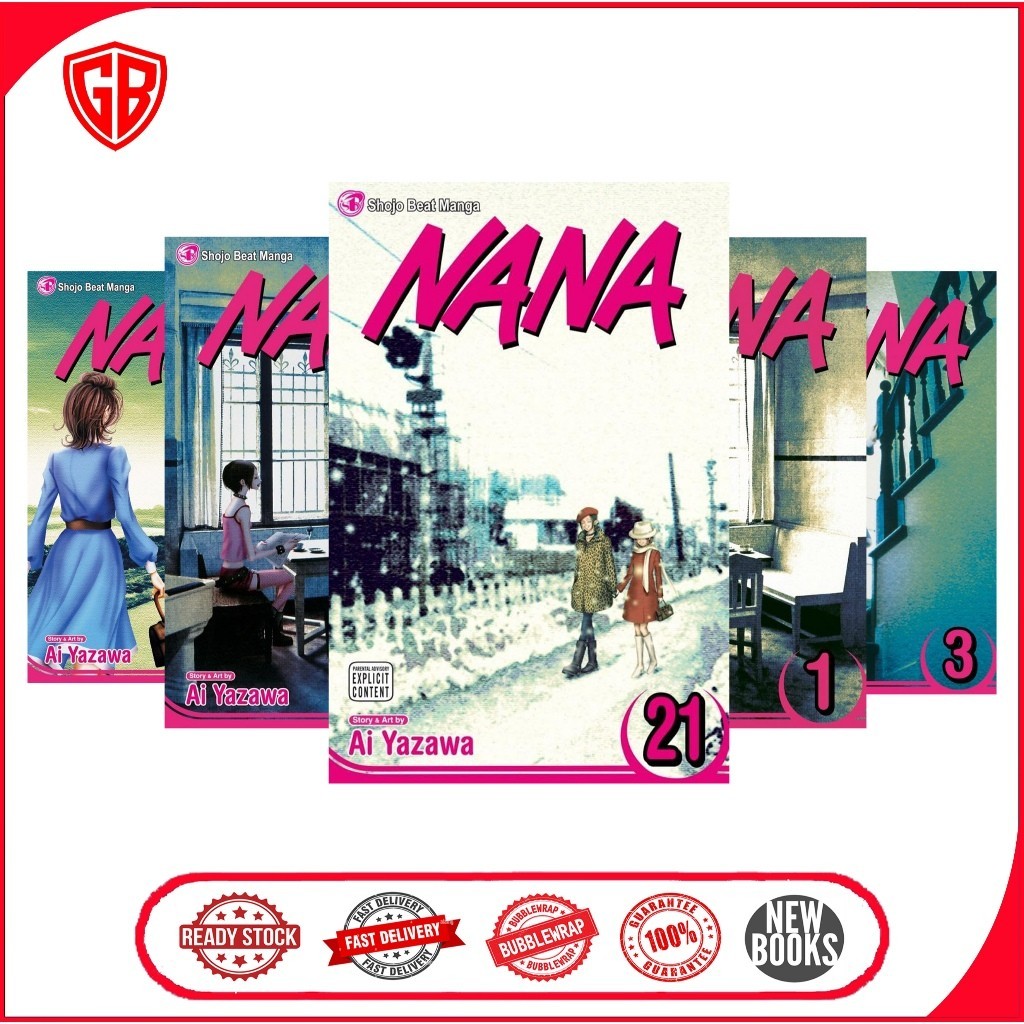 Manga Nana, by Ai Yazawa (21 book series)