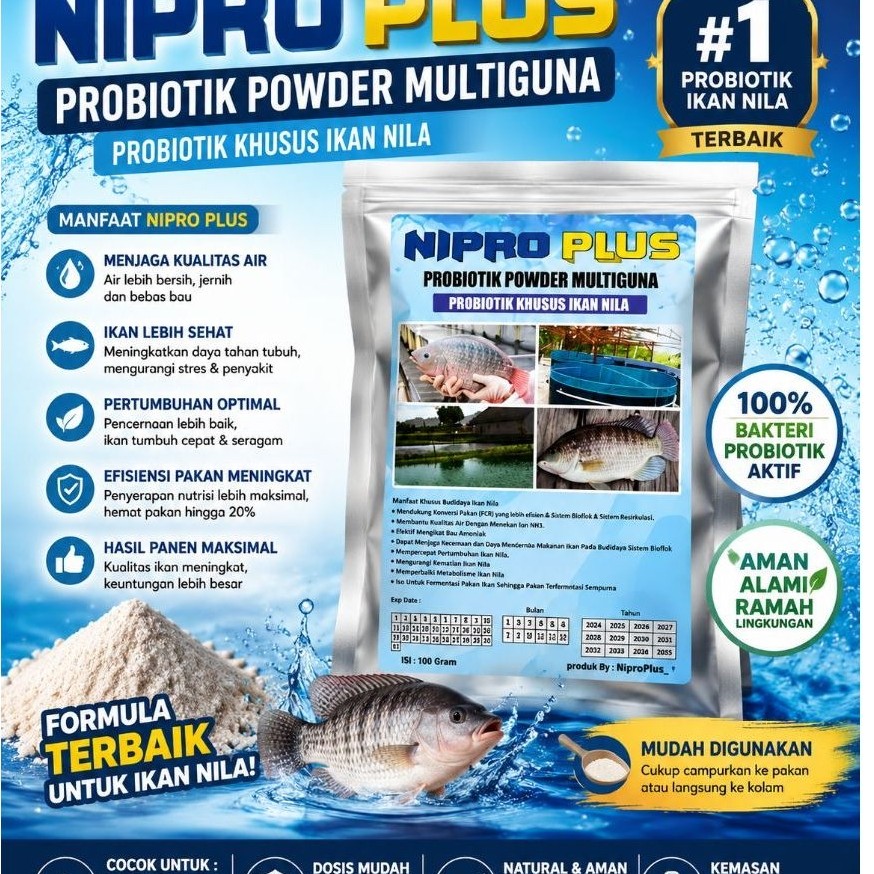 Probiotik Bioflok Ikan Nila