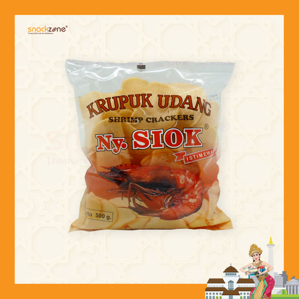Kerupuk Udang Ny. SIOK / Kerupuk Lebar Ny. SIOK
