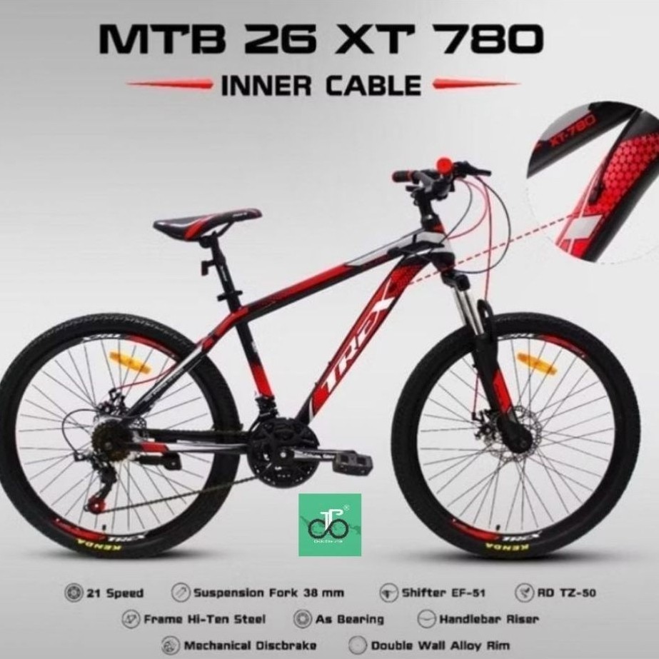 Sepeda MTB 26" Trex 789 780 NEW XT-789 XT-780 (XT789) (XT780)
