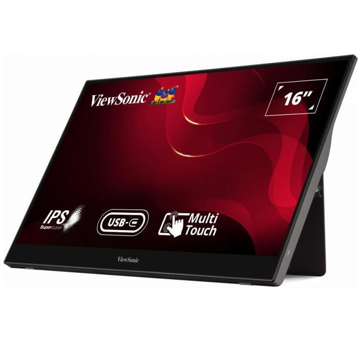 VIEWSONIC TD1655 / TD-1655 16" FHD IPS 60Hz 6.5ms Touch Screen Office Business Portable Monitor - LE
