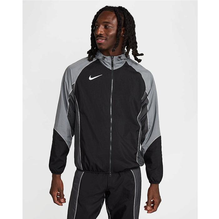 Nike Strike Football Jacket Water-repellent Original Running Training - BLACK/GREY, M