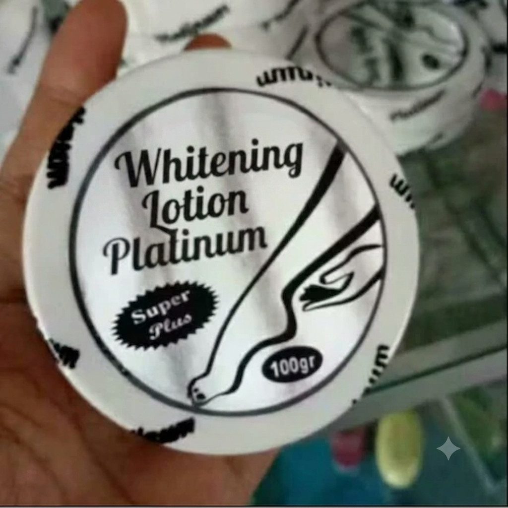 HB WHITENING PLATINUM SUPER PLUS 100gr / 250gr  WHITENING LOTION PLATINUM SUPER PLUS
