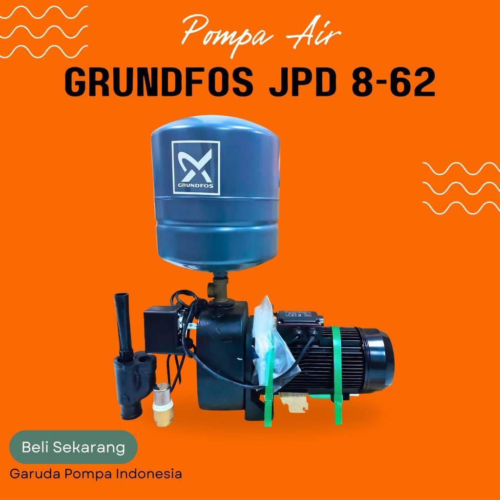 Grundfos JPD 8-62 (JD BASIC 7) Ptv pompa air sumur dalam