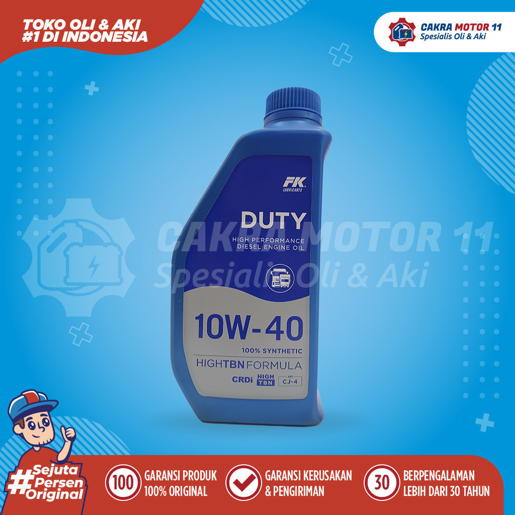Fk Massimo Duty Cj-4 10w40 1lt