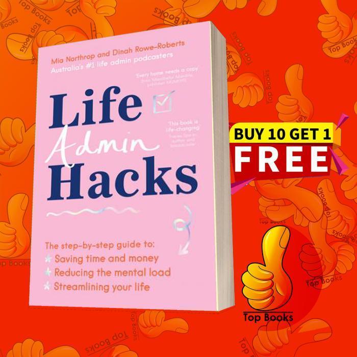 Life Admin Hacks: The step-by-step guide to saving time and money, red