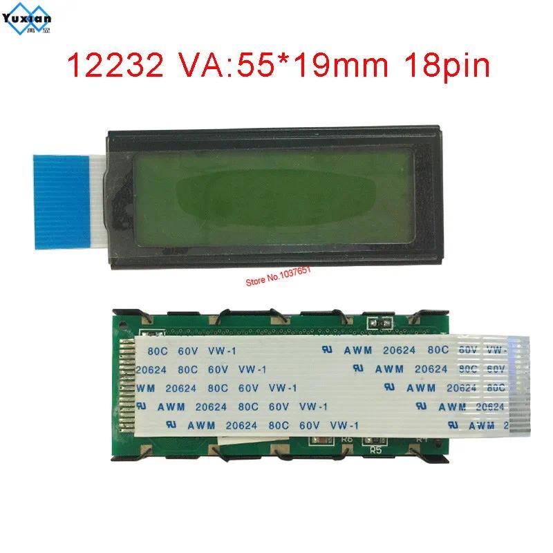 122x32  Lcd Module splay Small Mini Size Panel 18pin FFC 12232-9