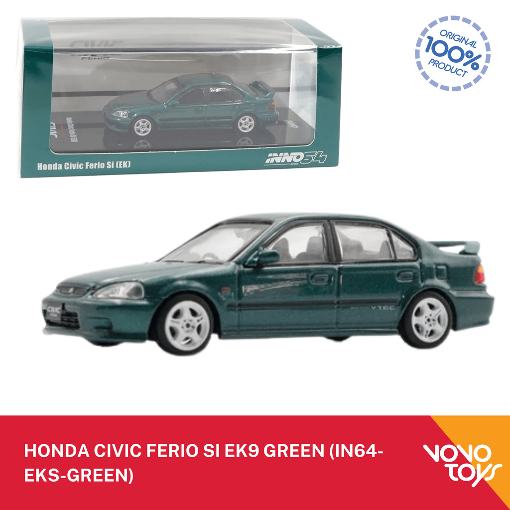 Inno 1/64 Honda Civic Ferio Si EK9 Green