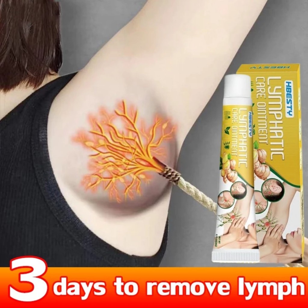 Lipoma Cream 20g Krim Benjolan Leher Ketiak Salep Benjolan Lymphatic Care Ointment Krim Kelenjar Get
