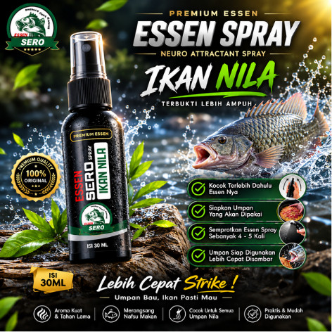 insp ESSEN SERO SPRAY – IKAN NILA 30 ML