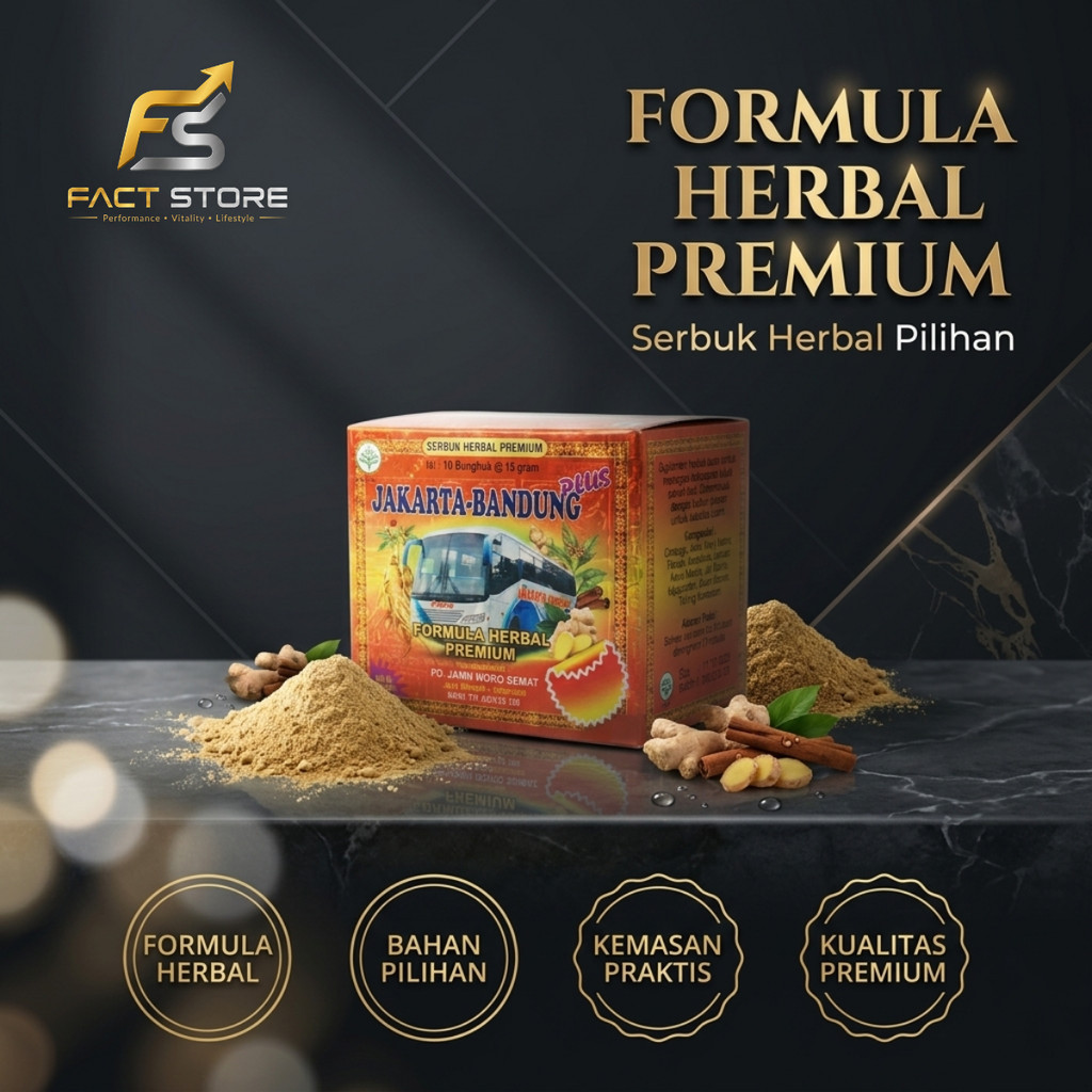 [WS] Herbal Formula Serbuk Premium (JAKBAN) – Kemasan 10 Sachet