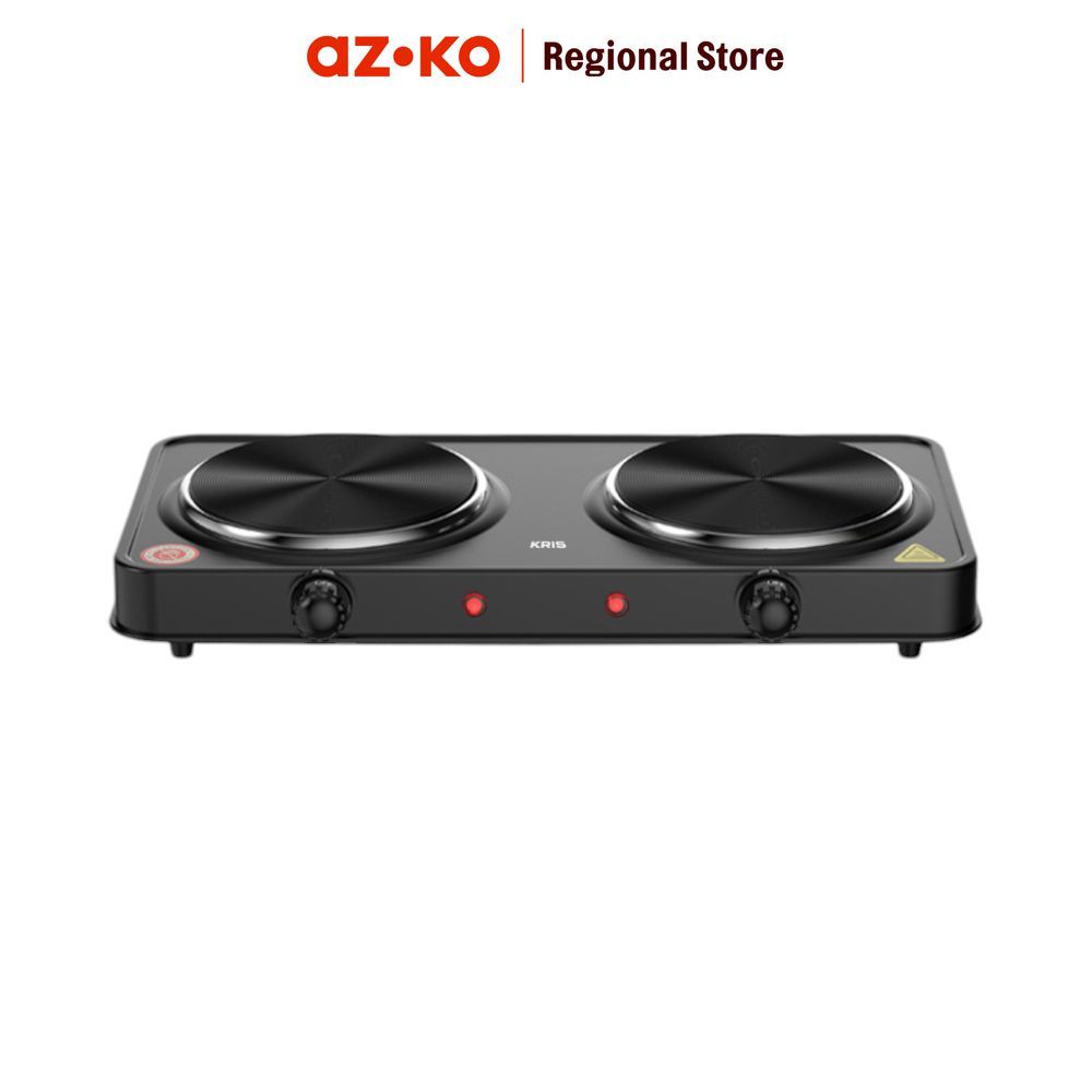 AZKO Kris Kompor Listrik Double 1000 Watt Electric Cooker Kompor Elektrik Stove Listrik Cooker Porta
