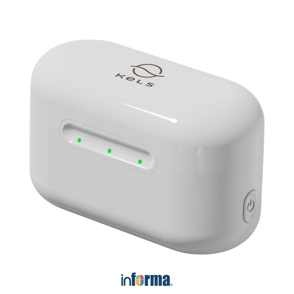 Informa Kels Alat Bantu Dengar Digital Ite Hr120 - Putih Hearing Aid Amplifier Telinga Pendengaran L