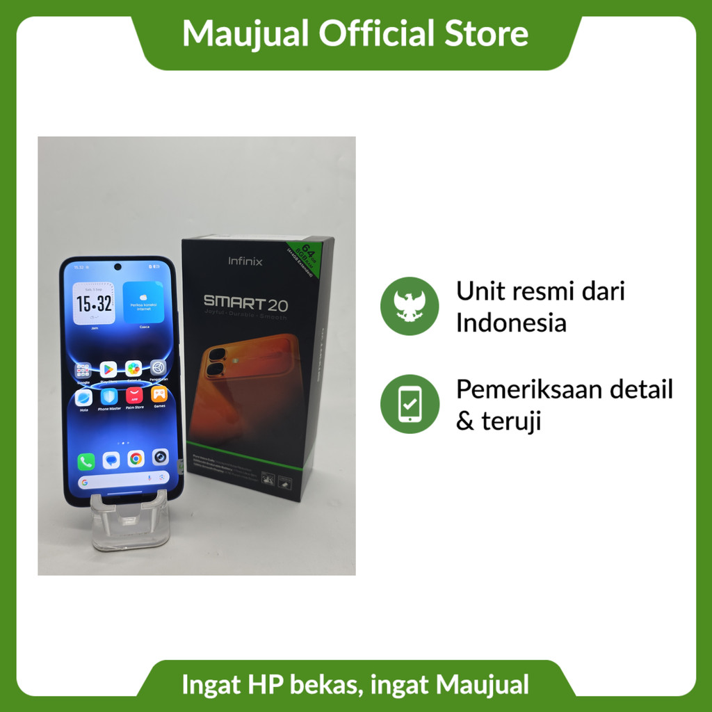 Smartphone Infinix Infinix Smart 20 4GB/64GB Bekas