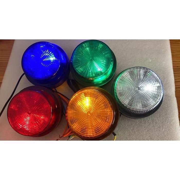 Dijual Lampu Bak Truk 12-24 Volt NYALA KEDIP DAN BERPUTAR MODEL BULAT BESAR NEW - Biru terlaris