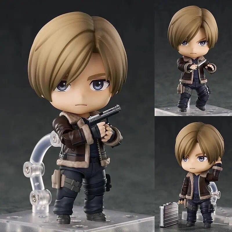 Resident Evil Leon Kennedy And Ada Wong Q Version Nendoroid 2337 2761 Action Figures Desktop Ornamen