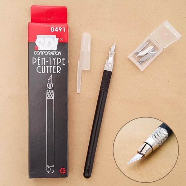 SDI Pen Cutter / Art Knife - Pen Cutter + Refill