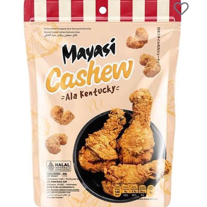 MAYASI CASHEW ALA KENTUCKY KACANG MEDE SALUT TEPUNG 35 GRAM
