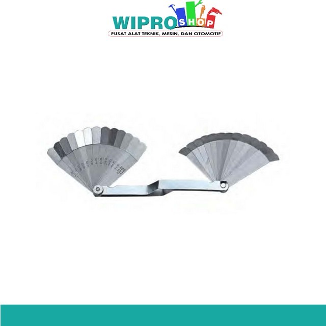 Jtc 4291-26PCS FEELER GAUGE (DOUBLE BENDED)