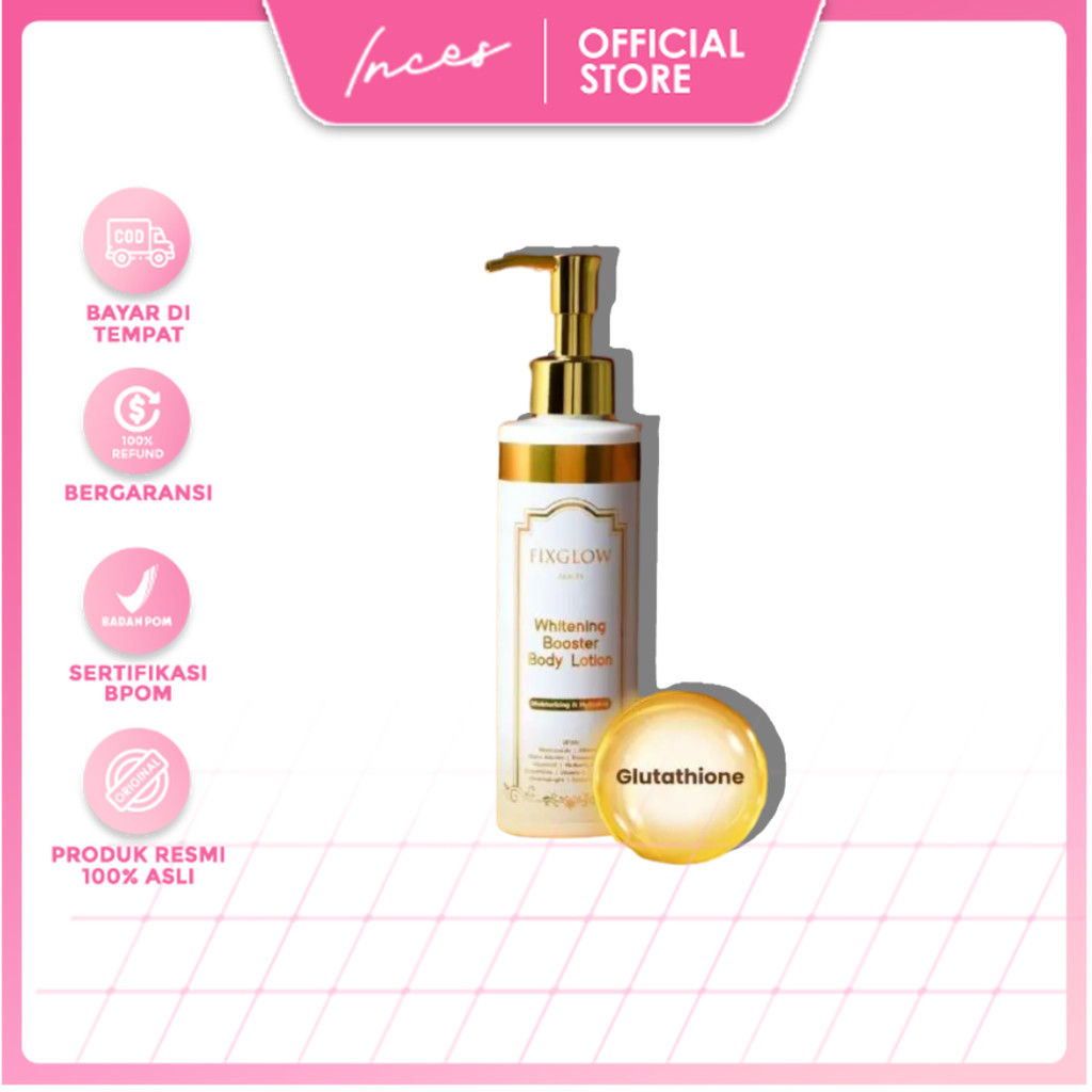 INCES - Fix Glow Beauty Whitening Booster Body Lotion