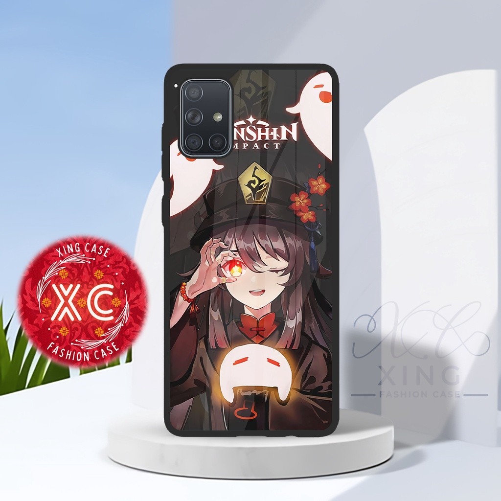 |GI02| XING CASE HP SAMSUNG A71 A51 A31 M51 GLOSSY KILAU EFEK KACA | REQUEST CASE HP CUSTOM SOFTCASE