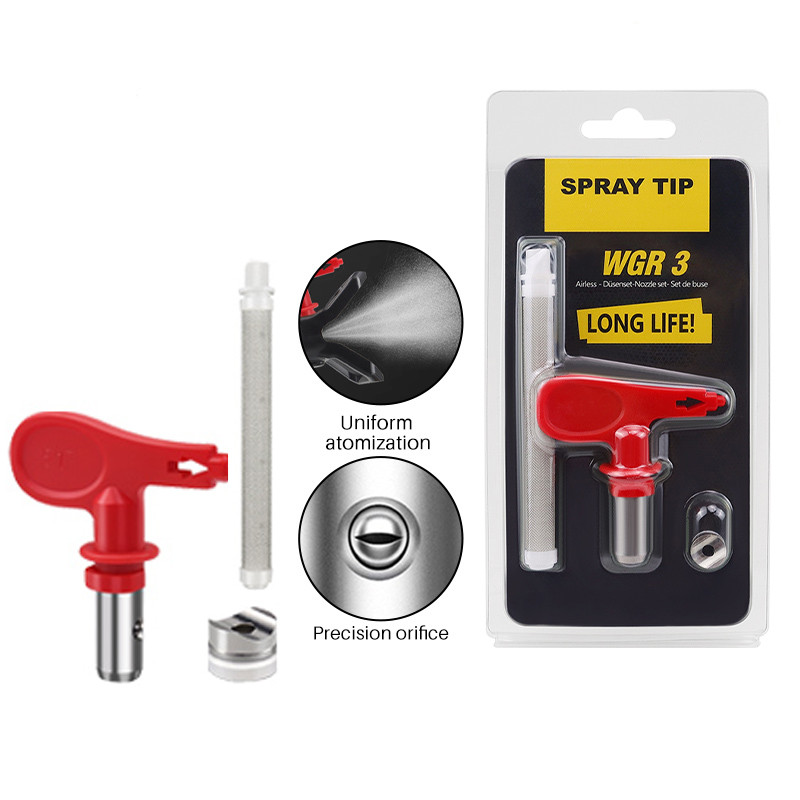 Airless Tip Spray Nozzle Trade Tip 313 517 425 With  Filter Sprayer Airbrush Tip For Titan Wagner Ai