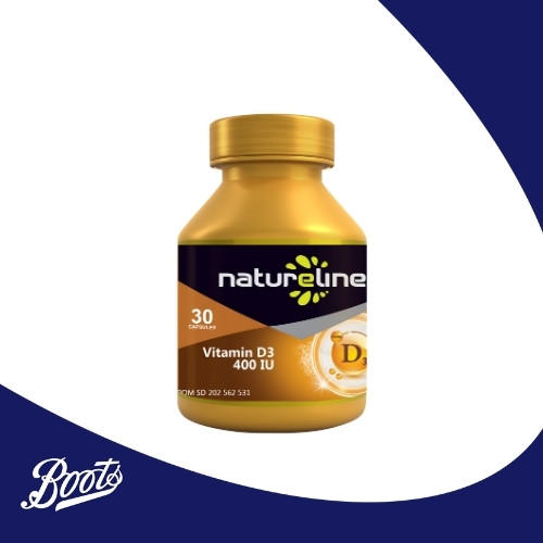 Natureline Vitamin D3 400 IU 30S