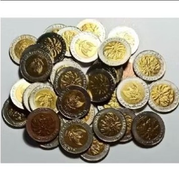 KOIN 1000 RUPIAH KELAPA SAWIT ORIGINAL BEKAS (CUCIAN) ORIGINAL