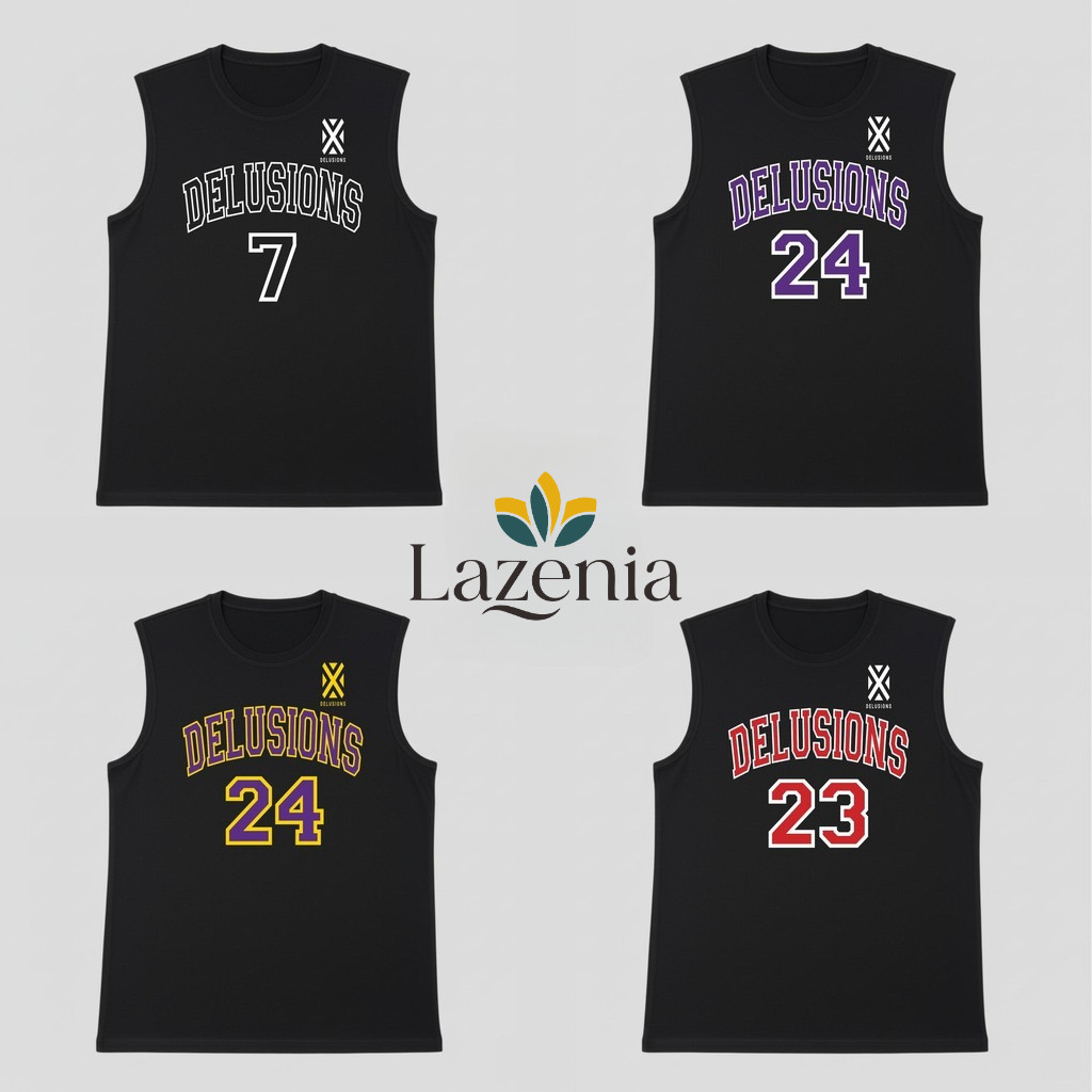 Kaos Singlet Pria Wanita Gym Fitness Sport Olahraga Basket Football Running Oversize Sleeveless Baju