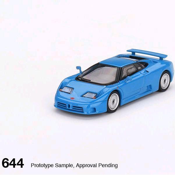 MINI GT 644 BUGATTI EB110 GT BLU BUGATTI BEST