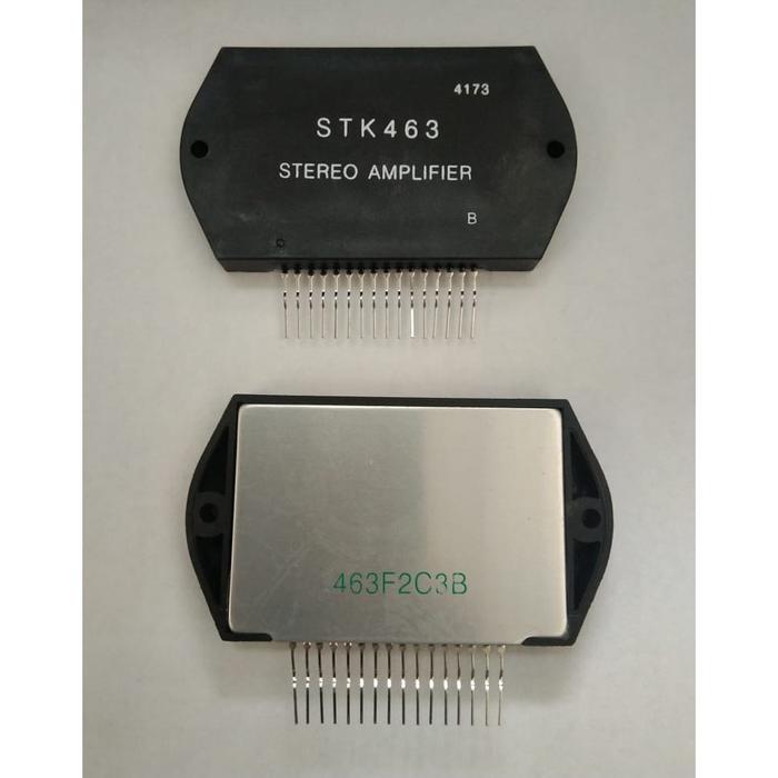 IC STK463 STK 463 2 Power 2 Channel AF Power Amp 25W Min ...ELEKTRO