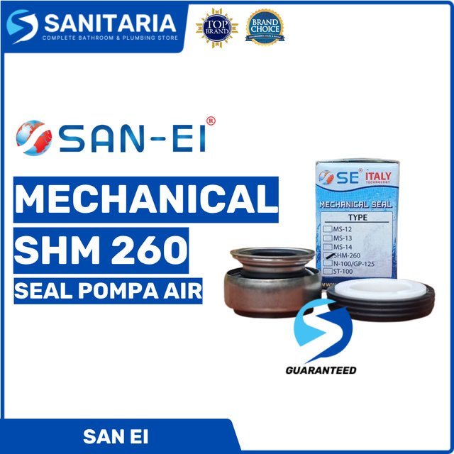 Mechanical Seal Shm 260 San Ei/ Seal Pompa Air