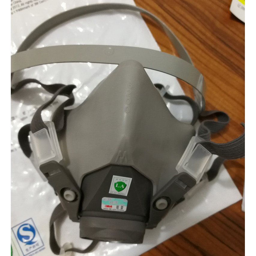 3M 6200 Half Facepiece Respirator Medium size Painting Spraying Face Gas Mask
