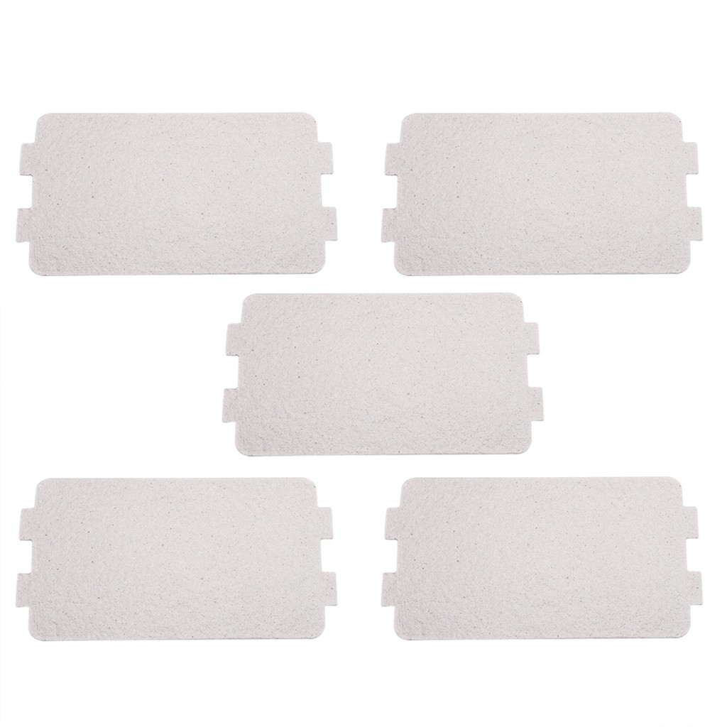 5PCS Universal Microwave Oven Mica Sheet Wave Guide Waveguide Cover Sheet Plates Mica Plate Replacem