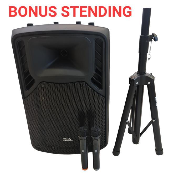 SPEAKER PORTABLE 15INCH BLACKSPIDER 1501AP