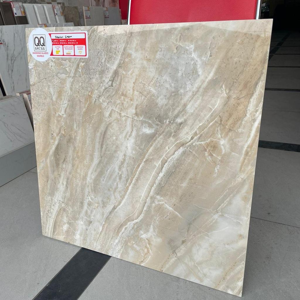 granit qnq gress 60x60 Siberian cream Glezed polis