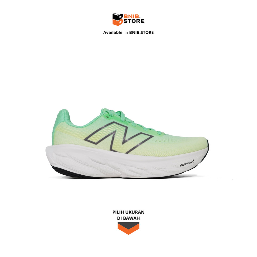 Sepatu Lari Wanita NB 1080 Fresh Foam X V14 Sweetgrass [W1080F14] Original