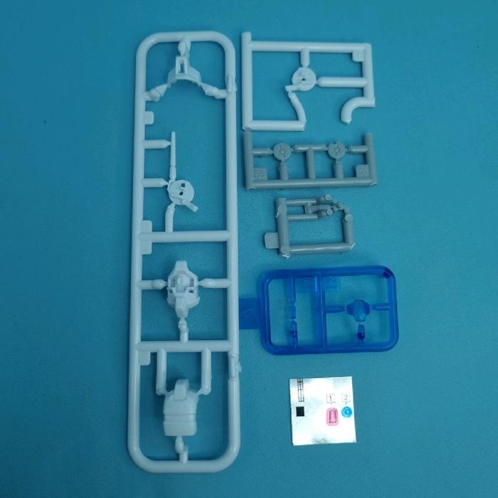 JMS HG HGUC 1/144 GM Spartan Snow White Head Unit