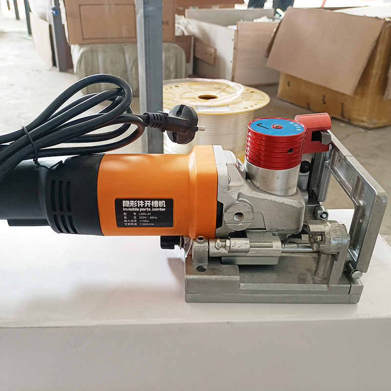 Lamello slotting machine Wood working tenoning machine with adjustable angle for home decoration woo